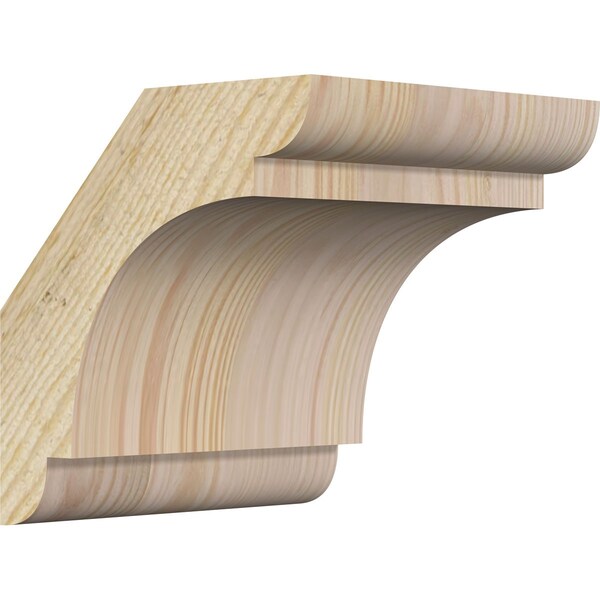 Ekena Millwork 6"W x 6"D x 6"H Olympic Rough Sawn Knee Brace, Douglas Fir BRC06X06X06OLY00RDF - main